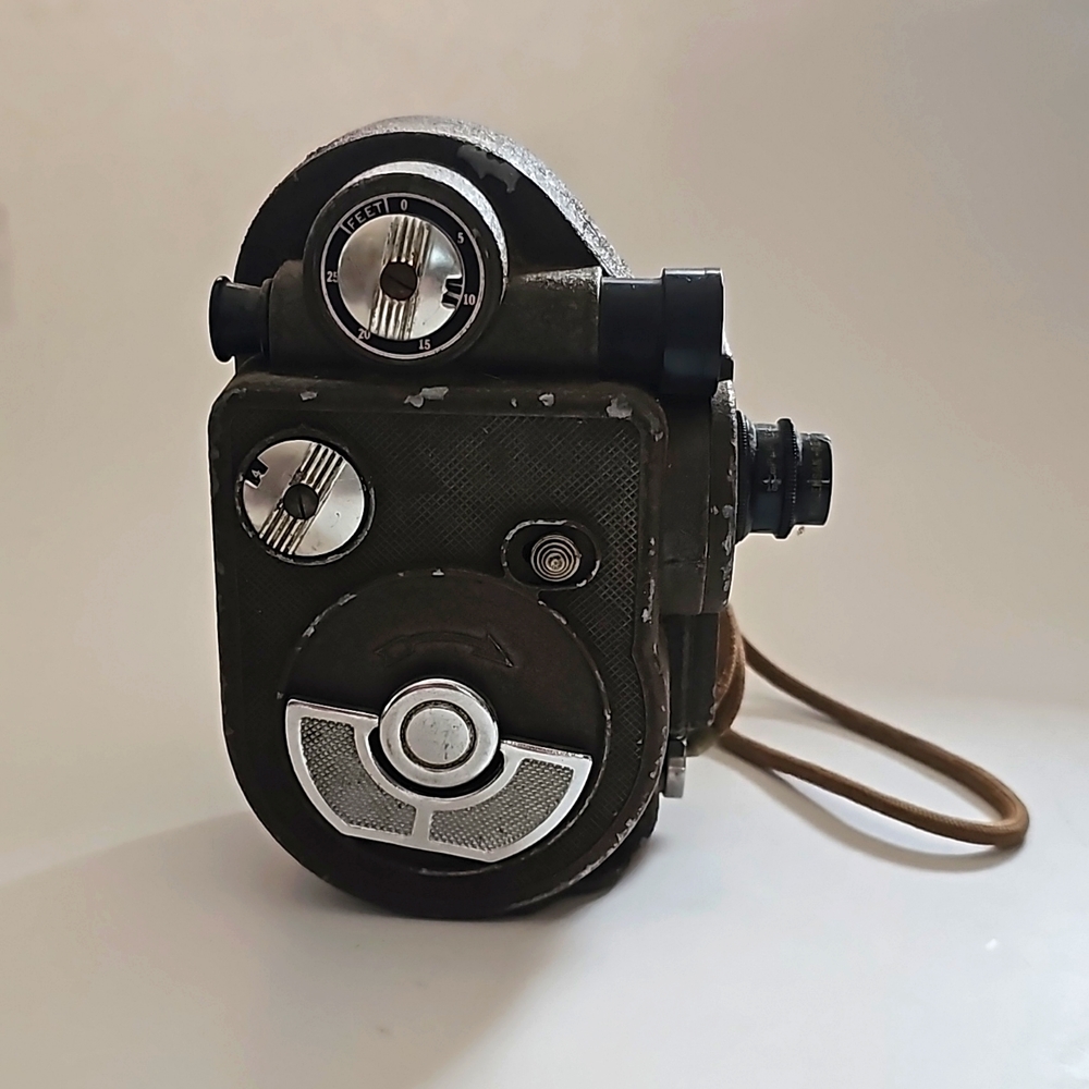 Vintage Revere movie camera 1940s Era mid century camera equipment retro decor